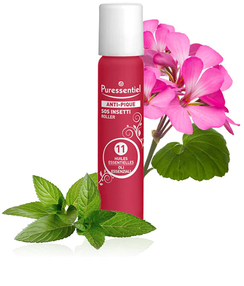 PURESSENTIEL SOS INSETTI ROLL ON MULTI LENITIVO BIO 5 ML - Metafarm