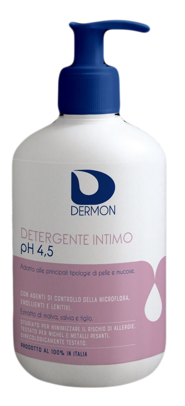 DERMON DETERGENTE INTIMO USO FREQUENTE PH 4,5 500 ML - Metafarm