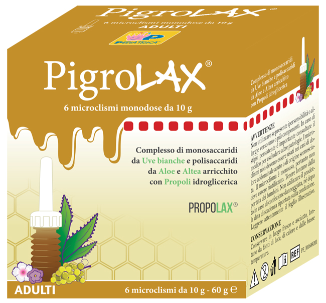 MICROCLISMA PIGROLAX ADULTI 6 X 10 G - Metafarm