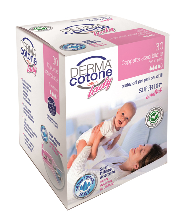DERMACOTONE COPPETTA ASSORBILATTE 30 PEZZI - Metafarm