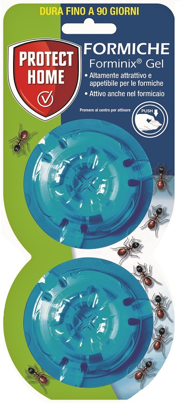 PROTECT HOME FORMINIX GEL FORMICHE TRAPPOLA 2 PEZZI X 2 G - Metafarm