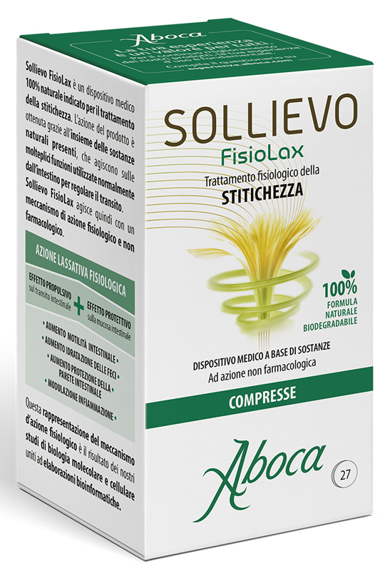 SOLLIEVO FISIOLAX 27 COMPRESSE - Metafarm