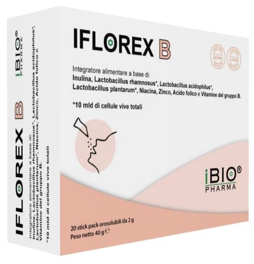 IFLOREX B 20 STICKPACK DA 2 G - Metafarm