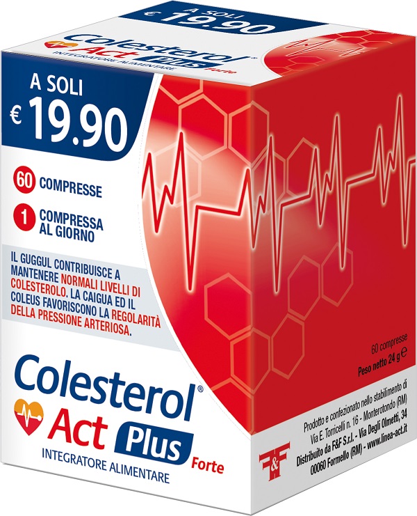 COLESTEROL ACT PLUS FORTE 60 COMPRESSE - Metafarm