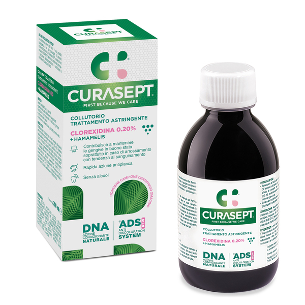 CURASEPT COLLUTORIO ADS DNA TRATTAMENTO ASTRINGENTE 200 ML - Metafarm