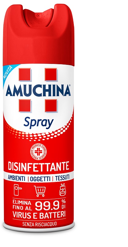 AMUCHINA SPRAY AMBIENTI OGGETTI TESSUTI 400 ML - Metafarm