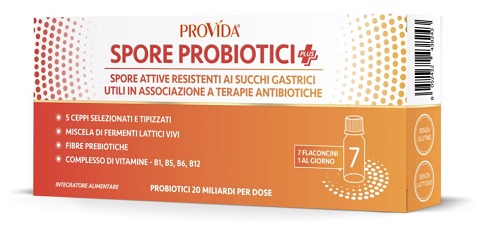 PROVIDA PROBIOTICI PLUS 20 MILIARDI 7 FLACONCINI X 8 ML - Metafarm