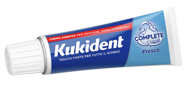 KUKIDENT FRESCO CREMA ADESIVA DENTIERE 40 G - Metafarm