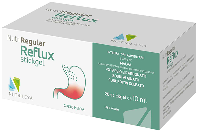 NUTRIREGULAR REFLUX 20 STICKGEL - Metafarm