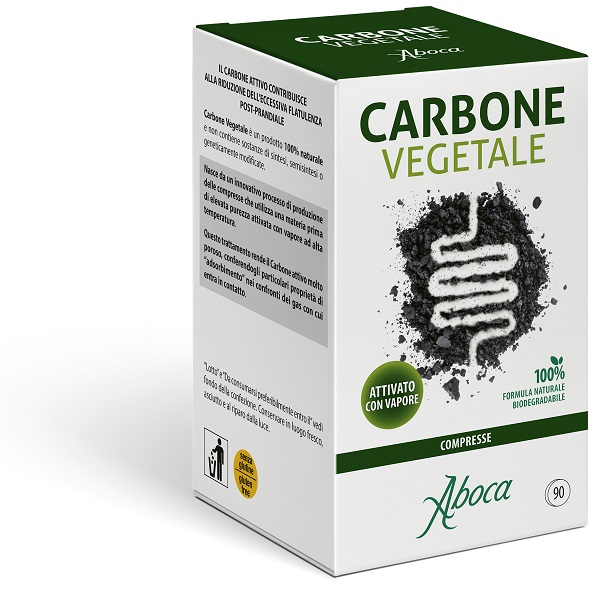 CARBONE VEGETALE 90 COMPRESSE - Metafarm