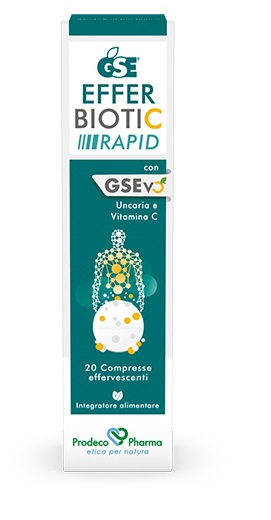 GSE EFFERBIOTIC RAPID 20 COMPRESSE - Metafarm