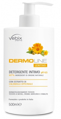 VEBIX DERMOLINE CALENDULA DETERG.INTIMO 500 ML - Metafarm