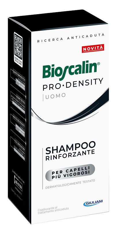 BIOSCALIN PRO DENSITY UOMO SHAMPOO RINFORZANTE 200 ML - Metafarm