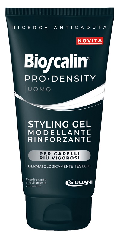 BIOSCALIN PRO DENSITY UOMO STYLING GEL MODELLANTE RINFORZANTE 150 ML - Metafarm
