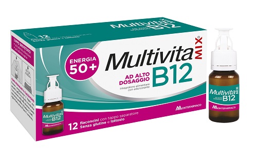 MULTIVITAMIX B12 12 FLACONCINI - Metafarm