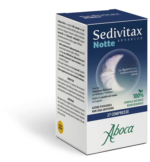 SEDIVITAX NOTTE ADVANCED 27 COMPRESSE - Metafarm