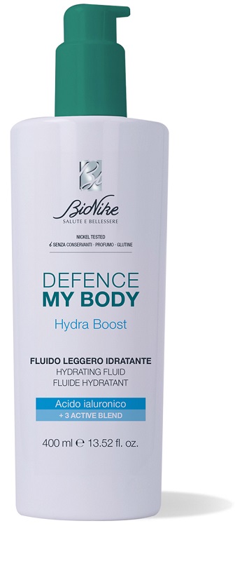DEFENCE MY BODY HYDRABOOST FLUIDO LEGGERO IDRATANTE 400 ML - Metafarm